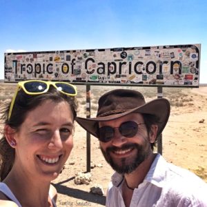 Travelling Sunglasses Namibia Tropic of Capricorn