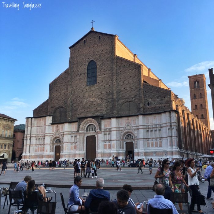San Petronio Bologna - Travelling Sunglasses 2 days in Bologna