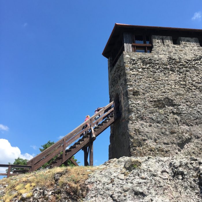 Visegrad castle access