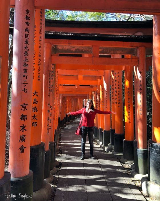 Kyoto Fushimi Inari Giulia Travelling Sunglasses