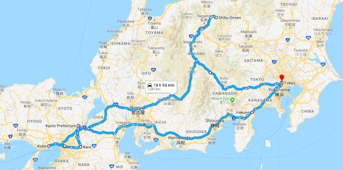 Japan itinerary 2 weeks