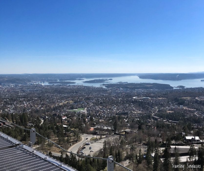 Oslo Holmenkollen ski jump view