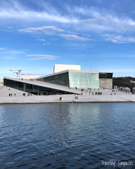 Oslo Opera from the dock opposite