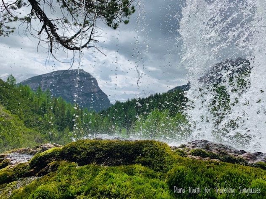 Sbarco de Fanes waterfall