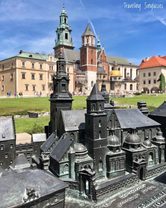 Krakow Wawel Castle scale miniature model