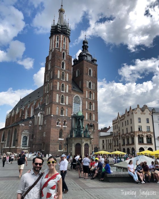 Krakow St Mary Basilica Travelling Sunglasses