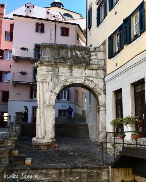 Arch of Riccardo Trieste Italy