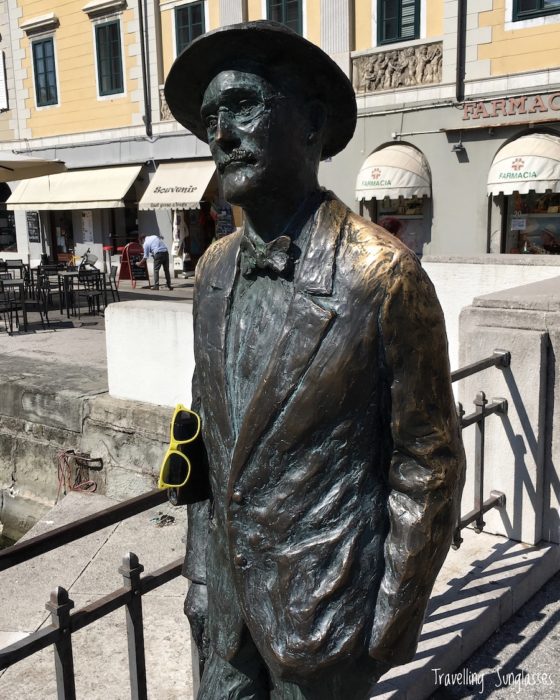 Trieste James Joyce statue
