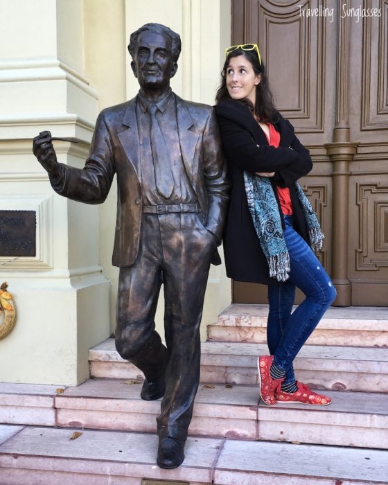 Albert Szent-Gyorgyi statue Szeged Vitamin C scientist