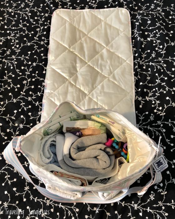 Baby travel checklist diaper bag