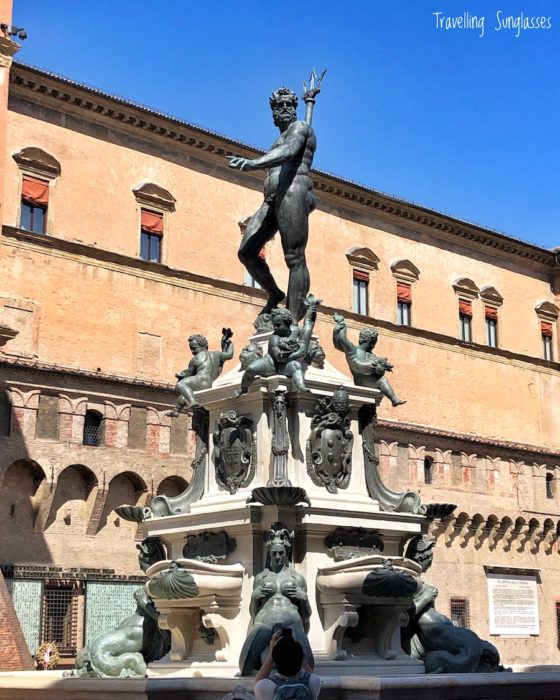 Fountain of Neptune Bologna Nettuno Front