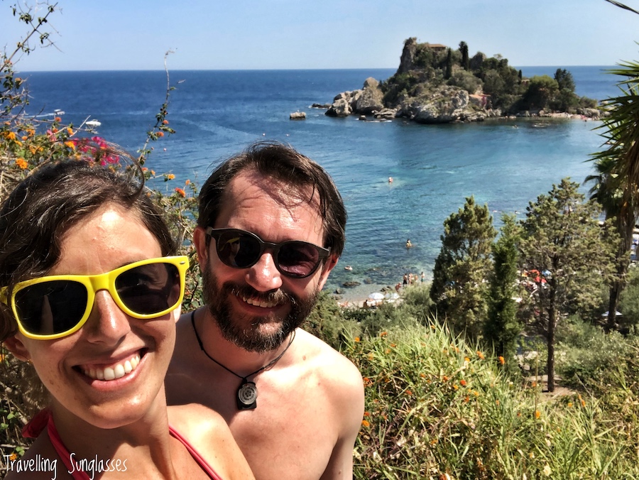 Taormina Isola Bella Travelling Sunglasses