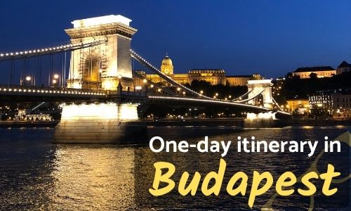 One day in Budapest itinerary