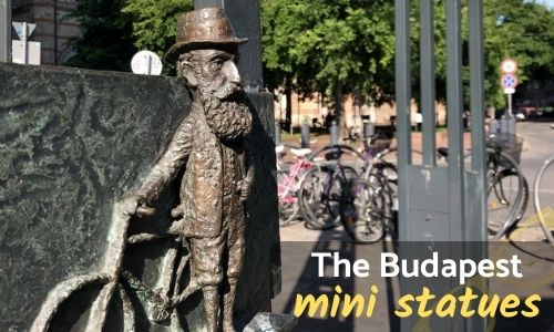 Budapest mini statues feature