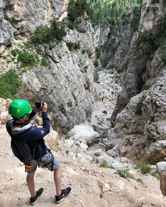 Hiking gear for beginners Fanes waterfalls