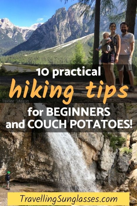Hiking tips for beginners pin