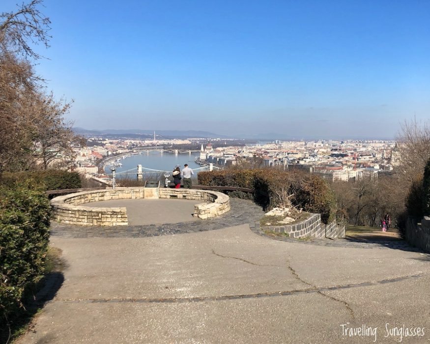 Budapest Gellert Hill viewpoint