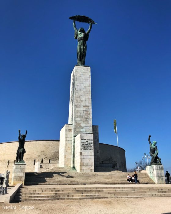 Budapest Liberty Statue monument