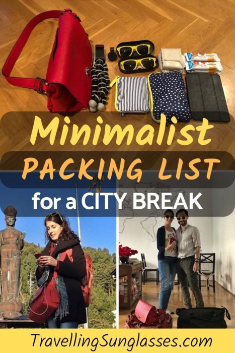 Minimalist packing list weekend-1