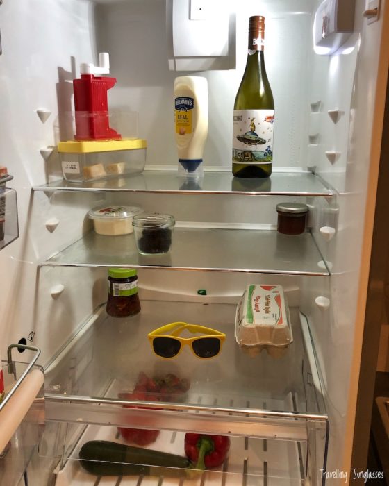 Leaving the house checklist empty fridge