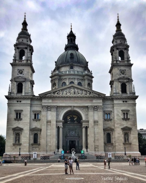 Budapest Saint Stephen Basilica morning