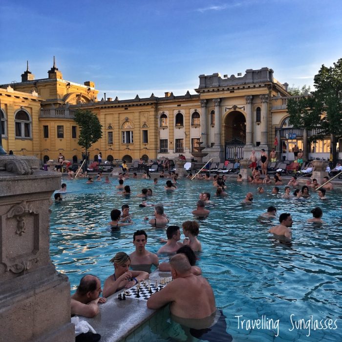 Budapest Szechenyi Bath chess