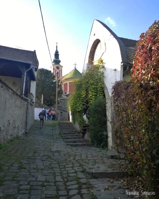 Picturesque alleys of Szentendre Hungary