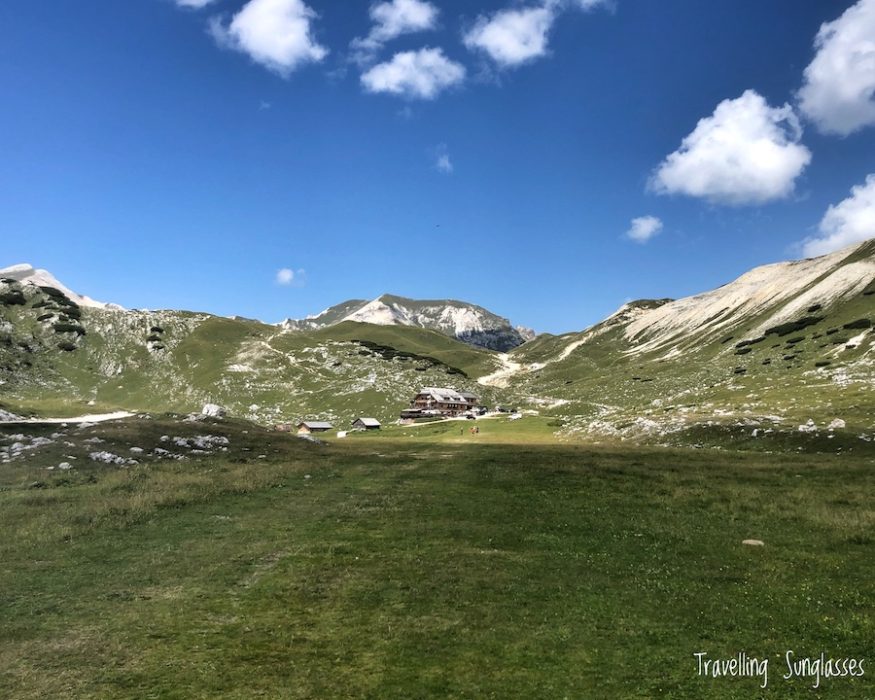 Sennes valley refuge hike Cortina