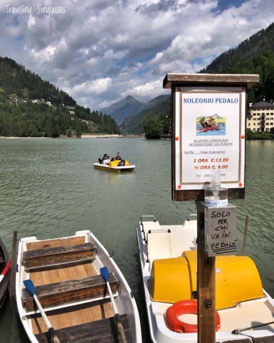 Lake Alleghe boat rental Via Europa