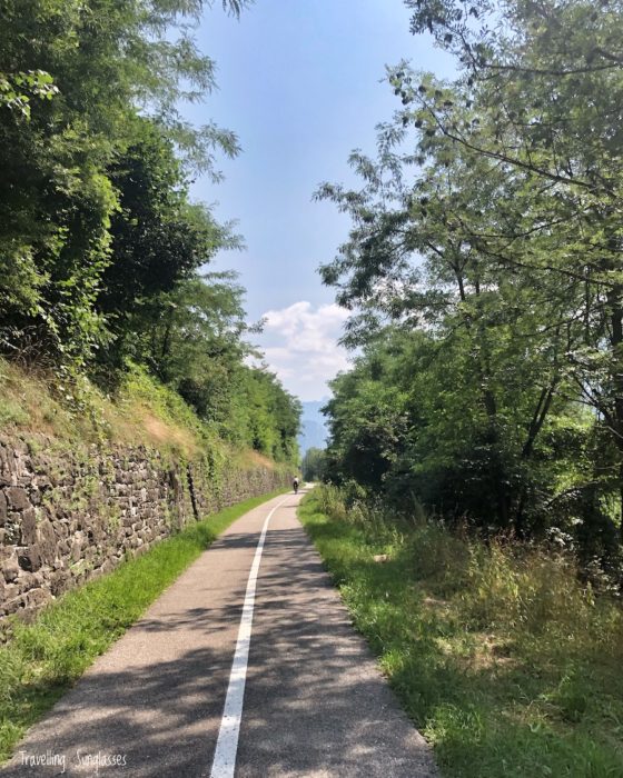 Cortina Calalzo bike path Peaio Venas