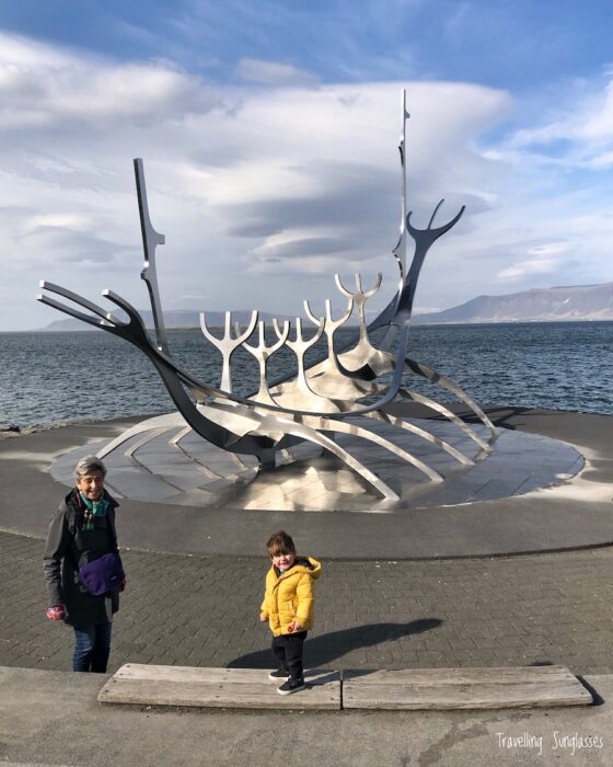 Reykjavik with a toddler Sun Voyager
