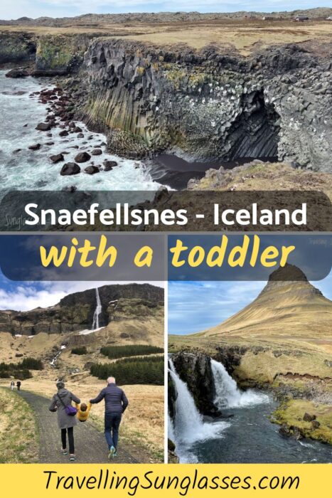 Snaefellsnes Iceland with a toddler pin