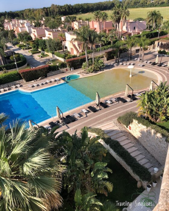 Puglia family holiday Grand Hotel dei Cavalieri pool