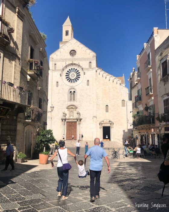 Puglia family itinerary Bari Cathedral San Sabino