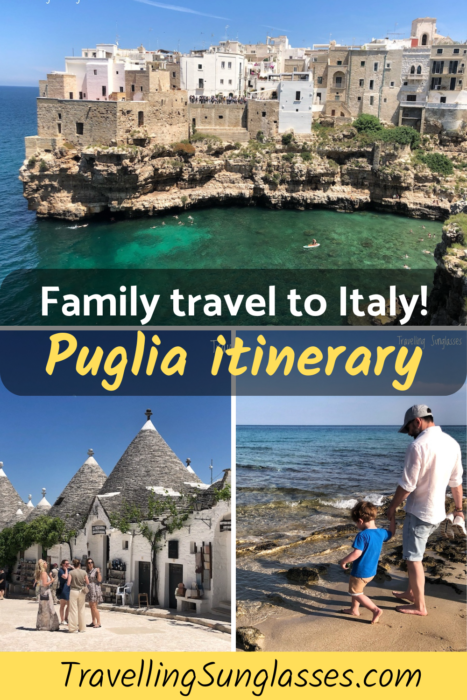 Puglia family itinerary pin