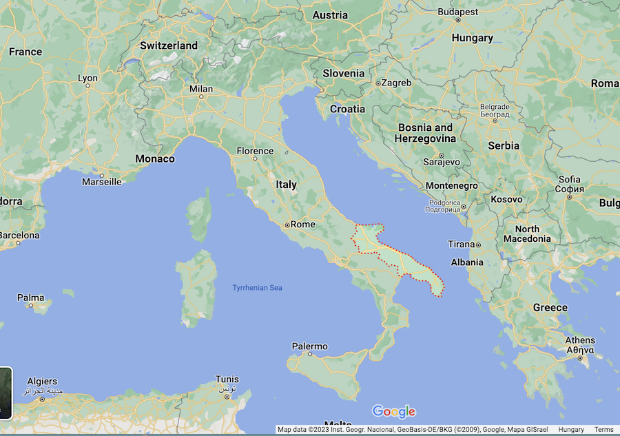 Where is Puglia Italy Apulia