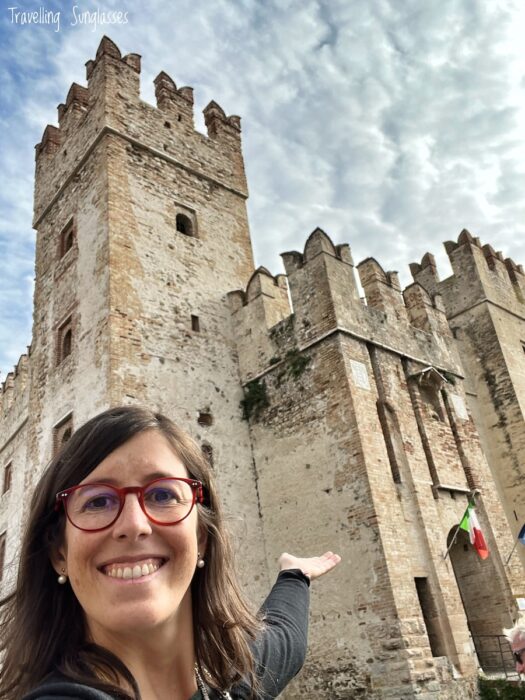 Sirmione castle Giulia Travelling Sunglasses