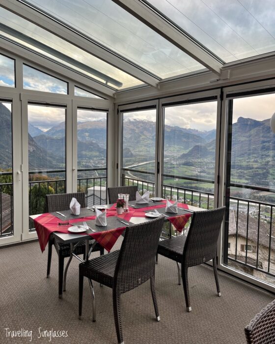 Liechtenstein Hotel Kulm view