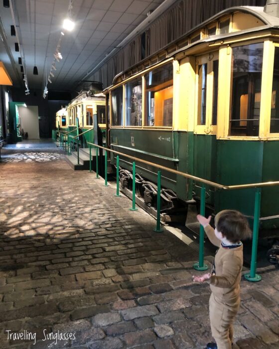 Finland with young kids Helsinki Tram Museum