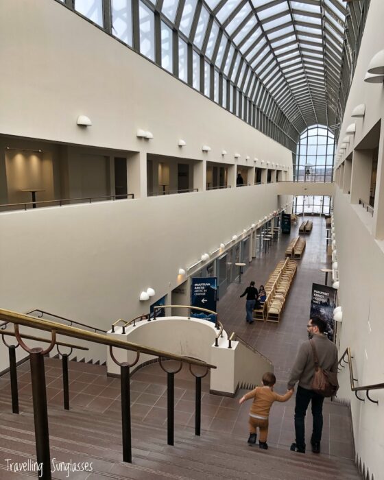 Rovaniemi Arktikum Museum Main hall