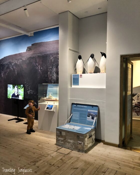 Rovaniemi Arktikum Museum exhibition